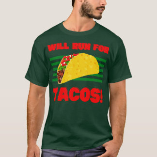 タコス走の意志 Tシャツ