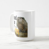 タコス走の木材（ウッドチャック付き） コーヒーマグカップ (正面左)