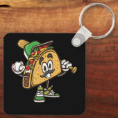 タコス遊ズ野球ソフトボール・タコス・メキシコ・フェスティ キーホルダー (裏面)