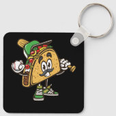 タコス遊ズ野球ソフトボール・タコス・メキシコ・フェスティ キーホルダー (裏面)