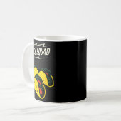 タコス部隊 - シンコデマヨ テイストのメキシカン ユーモア コーヒーマグカップ (正面左)