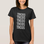 タコス食べ Tシャツ (正面)