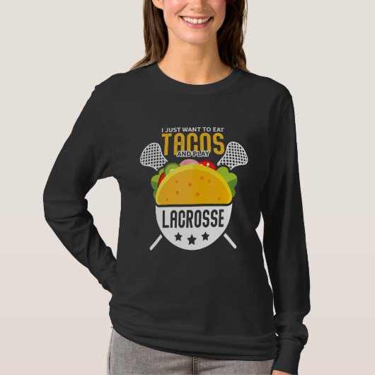 タコス食べCinco De Mayo Tacoが欲しい Tシャツ (正面)