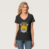 タコス食べCinco De Mayo Tacoが欲しい Tシャツ (正面フル)