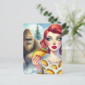 タコス・イン・ザ・フォレストサスカッチ ポストカード (スタンド正面)