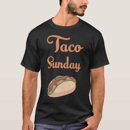 タコス サンデー Tシャツ (正面)