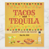 タコス&テキラチンコデマヨフィエスタパーティー ワインラベル (シングルラベル)