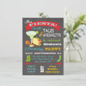 タコス&テキラメキシカンフィエスタ誕生日 招待状 (スタンド正面)