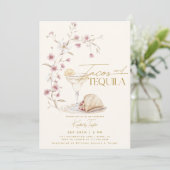タコス&テキラワイルドフラワーブライダルシャワー 招待状 (スタンド正面)