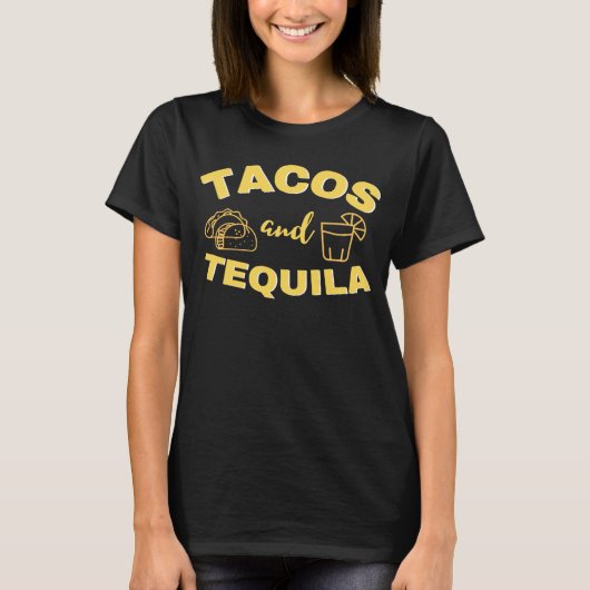 タコス&テキーラメキシコの休日cinco de mayo dri tシャツ (正面)