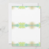 タコス&テキーラ水彩ブライダルシャワーゲームカード 招待状 (裏面)