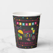 タコス&テキーラ紙カップ – ブルク 紙コップ (裏面)