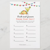 タコス&テキーラ「どこにいた」シャワーゲーム (正面)