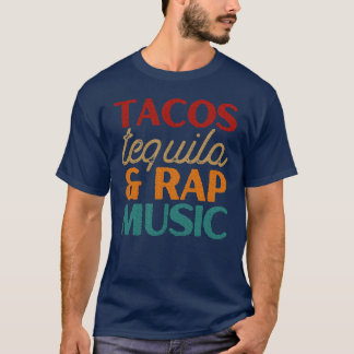 タコス テキーラ ラップ ミュージック ファン シンコ デ マヨ フレンド Tシャツ
