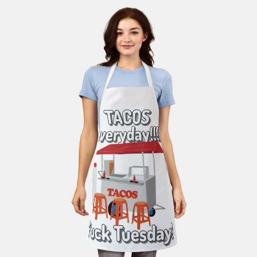 タコス・デイリー エプロン (着用した状態)