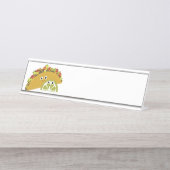 タコス デスクネームプレート (正面)