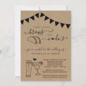 タコス マグス ブリュース アンド アイ ドゥース ウェディング インビテーション (正面)