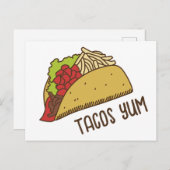 タコス・ユム ポストカード (正面/裏面)