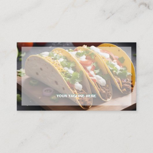 タコス 名刺 (正面)