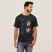 タコス 楽しいタコス メキシコ料理 Tシャツ (正面フル)