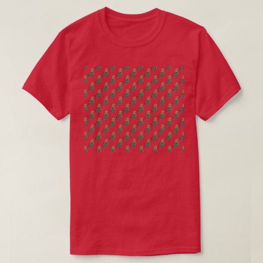 タコダイバーパターン Tシャツ (デザイン正面)