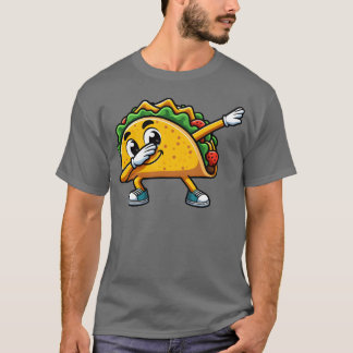 タコダビング ファストフード 楽しい 友達 Tシャツ