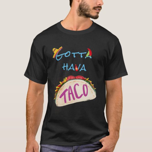 タコチューズデーのタコフィエスタ Tシャツ (正面)