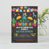 タコツーズデイズセカンドバースデー招待状 招待状 (スタンド正面)