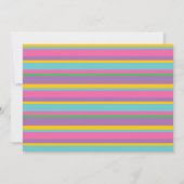 タコツーズデイ メキシカン 2歳の誕生日招待状 招待状 (裏面)