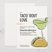 タコテーマブライダルシャワー招待状 招待状 (正面/裏面)