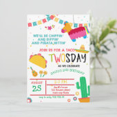 タコトゥオスデーピナタフィエスタ2歳誕生日 招待状 (スタンド正面)