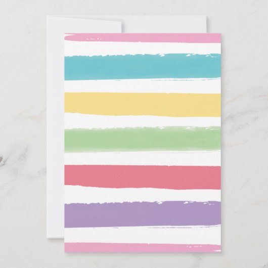 タコトゥオスデー誕生日フィエスタ2歳誕生日パーティーイン 招待状 (裏面)