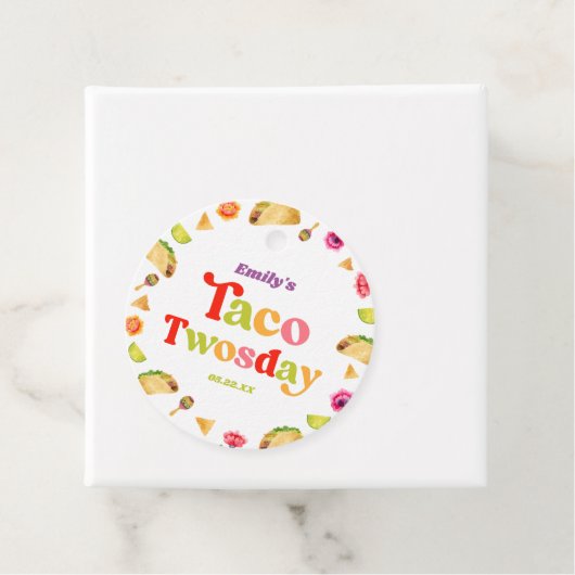 タコトゥーズデイタコ火曜第2誕生日パーティー フェイバータグ (インサイチュ)