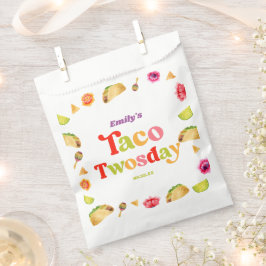 タコトゥーズデイタコ火曜第2誕生日パーティー フェイバーバッグ