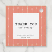 タコトゥーズデイベージュ2nd誕生日ありがとう フェイバータグ (裏面)