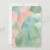 タコトゥーズデイ火曜かわいいガール2nd誕生日 招待状 (裏面)