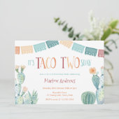 タコトゥーズデイ秋の色2nd誕生日パーティー 招待状 (スタンド正面)