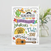 タコトウスデイ2nd誕生日パーティの招待状 招待状 (スタンド正面)