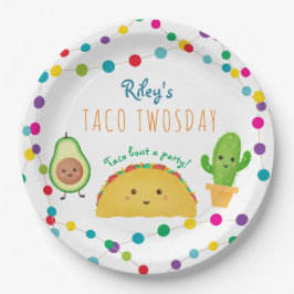 タコトウズデイ第2テーマ誕生日 ペーパープレート