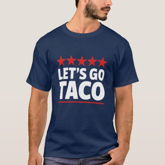 タコトランプのミーム Tシャツ (正面)