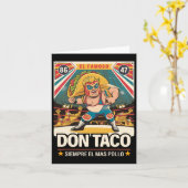 タコトランプは常おもしろいにトランプLet's Gを鶏 カード (黄色い花)