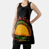 タコトランプは常にチクアウトおもしろい エプロン (インサイチュ)