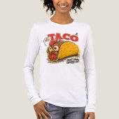 タコトランプは常に政治をおもしろいひきつける トライブレンドＴシャツ (正面)