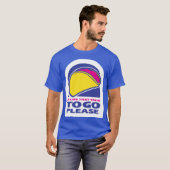 タコトランプは常に行くためにタコを鶏 Tシャツ (正面フル)