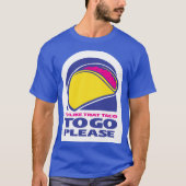 タコトランプは常に行くためにタコを鶏 Tシャツ (正面)