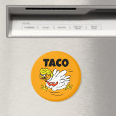 タコトランプは常に鶏を追い出す マグネット (インサイチュ (食洗機))