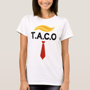 タコトランプは常に鶏を追う Tシャツ