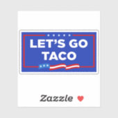 タコトランプは必ず鶏を追い出そうおもしろい シール (シート)