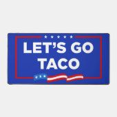 タコトランプは必ず鶏を追い出そうおもしろい デスクマット (正面)