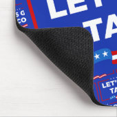 タコトランプは必ず鶏を追い出そうおもしろい マウスパッド (コーナー)